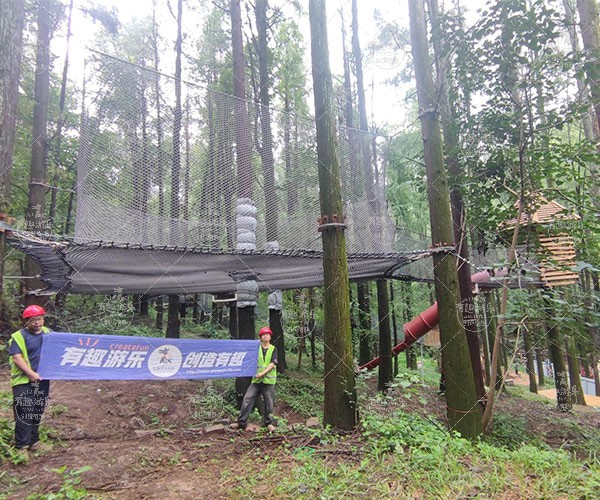 有趣游樂-信陽大地之丘營地叢林探險項(xiàng)目